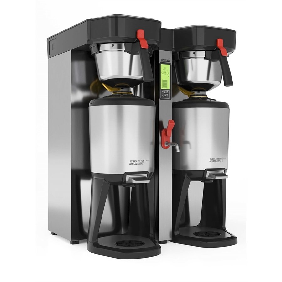 Koffiemachine aurora TWH | 2 Zetsystemen | 2 x 5 L | 626 x 595 x 815 mm