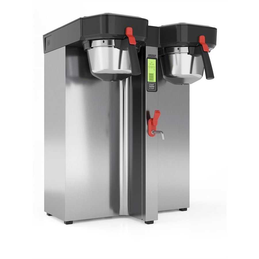 Koffiemachine aurora TWH | 2 Zetsystemen | 2 x 5 L | 626 x 595 x 815 mm