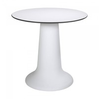 Dining table Vase Dinner | Polypropylene/Volkern | White | Ø80 x 75 cm