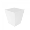 HorecaTraders Dining table Conic Dinner | Polyethylene/Acrylic | White | 70x70x75cm