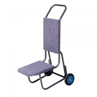 Diable | 10 chaises empilables | Chaises économiques | 110 x 46 x 120 cm