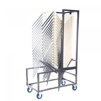 Chariot de transport universel | 15-20 chaises empilables | Coup de marteau | 105 x 56 x 183 cm