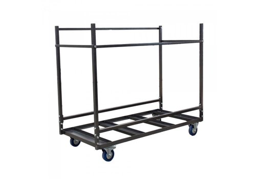  HorecaTraders Universal transport cart | 30 stacking chairs | Hammer blow | 153x74x144cm 