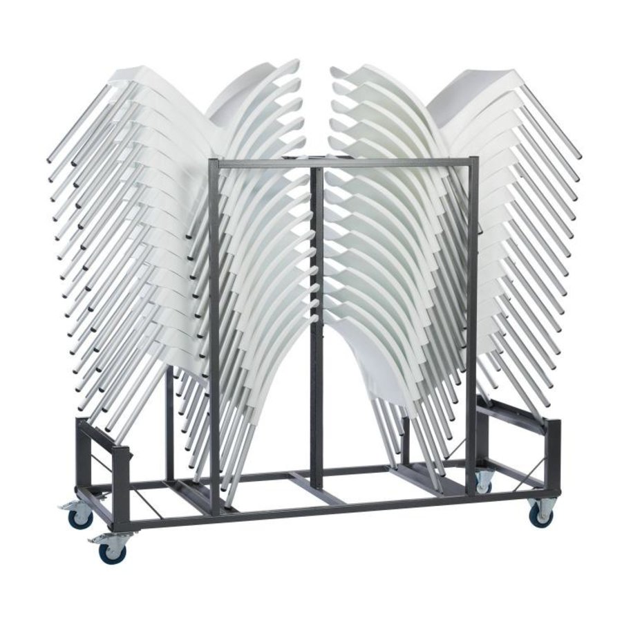 Universal transport cart | 30 stacking chairs | Hammer blow | Jade/June/Trix