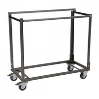 Chariot de transport Chaise pliante Europe | 25 chaises sur 50 | Coup de marteau | 104 x 45 x 85 cm