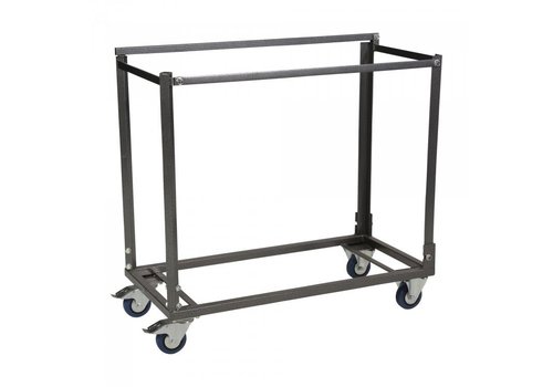  HorecaTraders Chariot de transport Chaise pliante Europe | 25 chaises sur 50 | Coup de marteau | 104 x 45 x 85 cm 