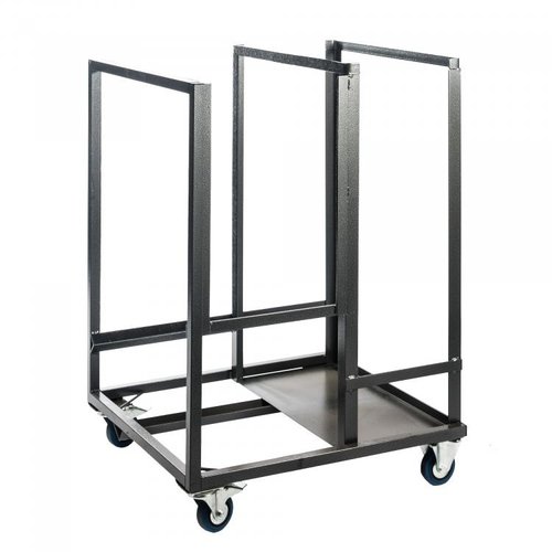  HorecaTraders Chariot de transport Kubo Smart Bar | 25 pièces | Coup de marteau | 82 x 78 x 166 cm 