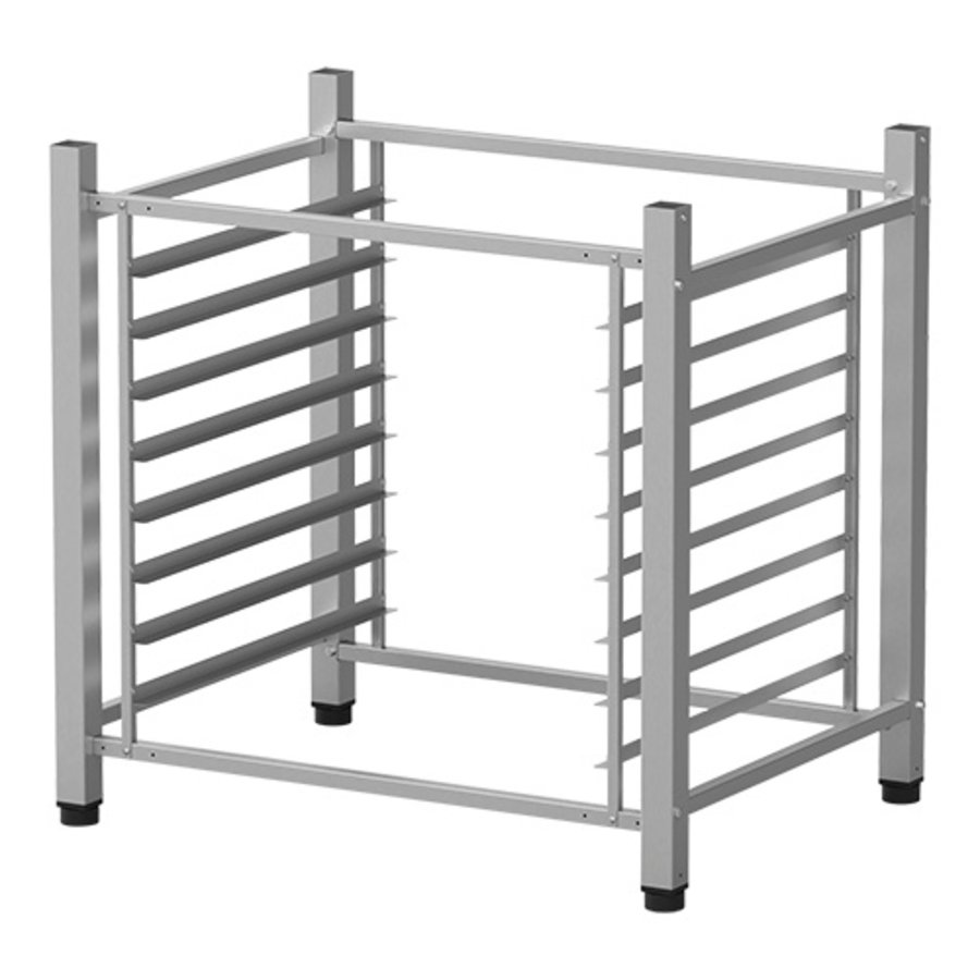 Basis BakerLux Shop.Pro | Edelstahl | 12kg | 78,2 x 79,8 x 59,9 cm