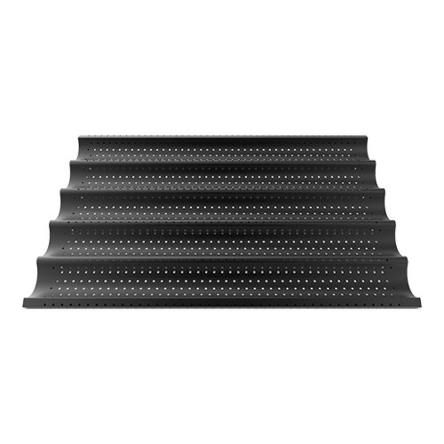 Toast à la baguette | Aluminium | Noir | 60 x 40 cm