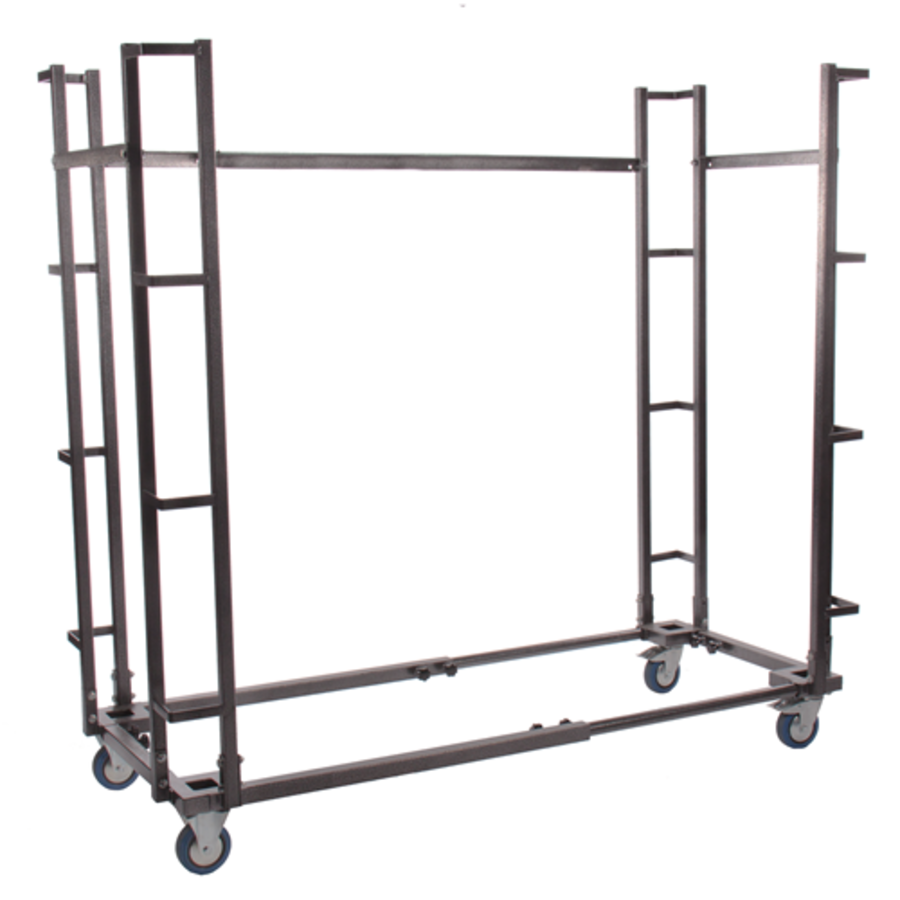 Chariot de transport Table pliante | 16-30 pièces | Réglable | Coup de marteau