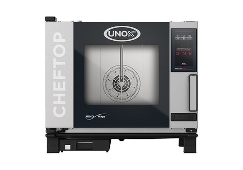  Unox ChefTop MindOne | acier inoxydable | +30°/+260°C | 67,5 x 75 x 78,3 cm 