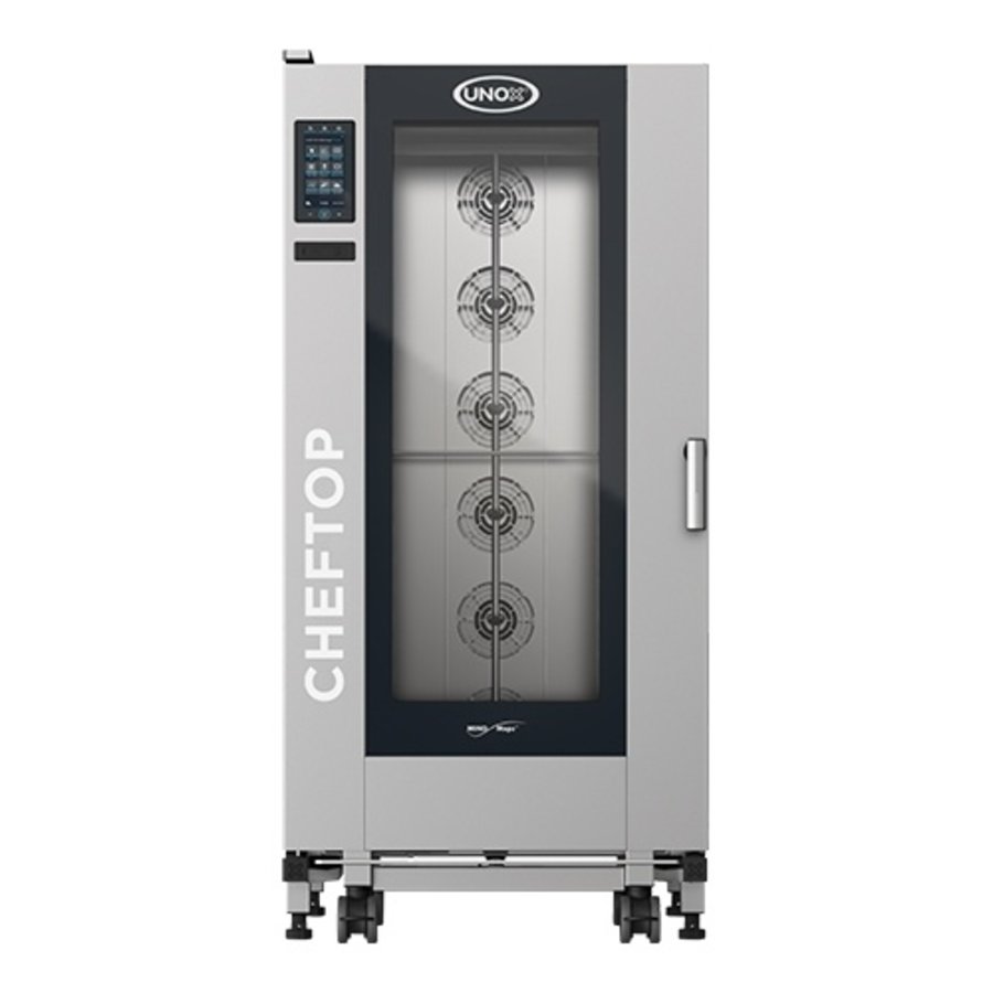 Bäckerplatte Mindone | 292 KG | 38500 W | Edelstahl | 187,5 x 89,2 x 101,8 cm