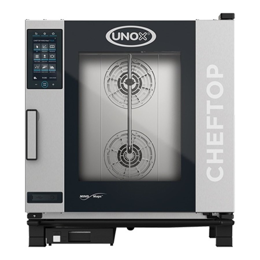 ChefTop MindOne | Edelstahl | +30°/+260°C | 84,3 x 75 x 78,3 cm