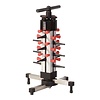 HorecaTraders Plate rack | 12 plates | Table model | 49 x 27 x 27 cm