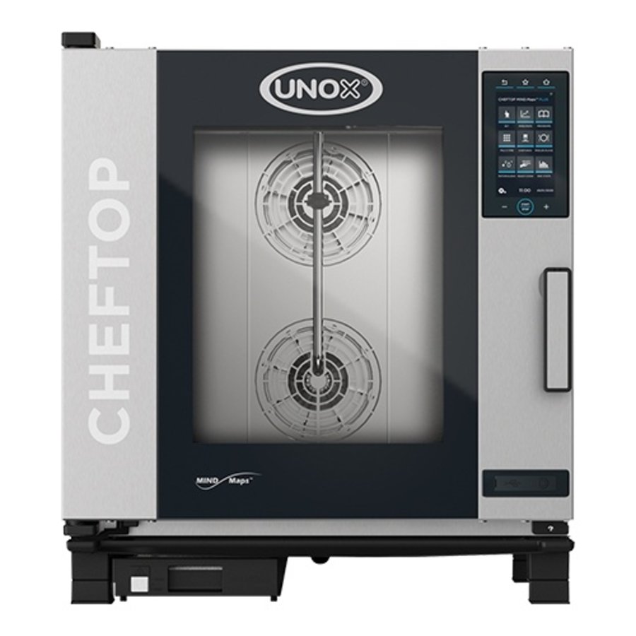 ChefTop MindOne | Acier inoxydable | +30°/+260°C | 84,3 x 75 x 78,3 cm