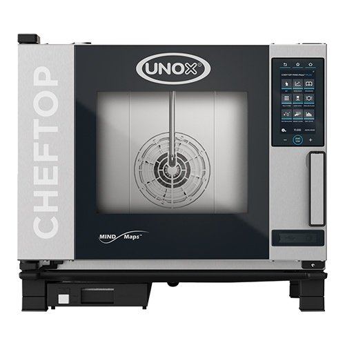  Unox ChefTop MindPlus | acier inoxydable | +30°/+260°C | 67,5 x 75 x 78,3 cm 