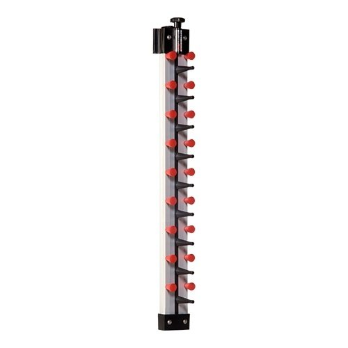  HorecaTraders Plate rack | 9 plates | Wall model | 82 x 13 x 13 cm 