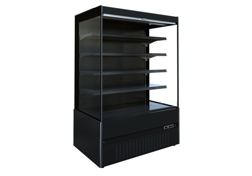  Combisteel Refroidissement mural | acier inoxydable | DEL | Forcé | 230V | Noir | 665 x 1310 x 1920 mm 