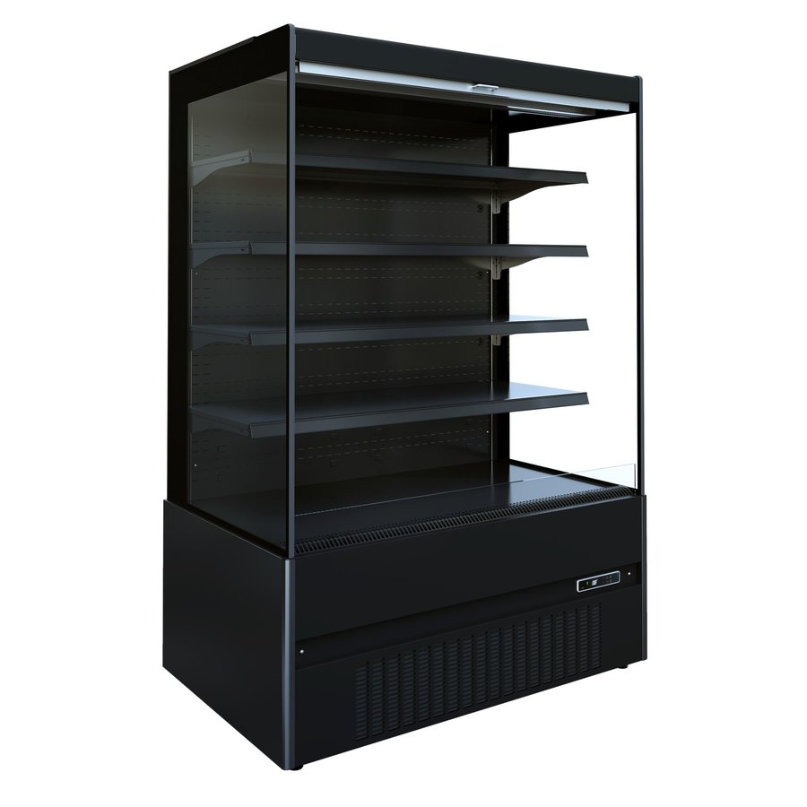 Refroidissement mural | acier inoxydable | DEL | Forcé | 230V | Noir | 665 x 1310 x 1920 mm