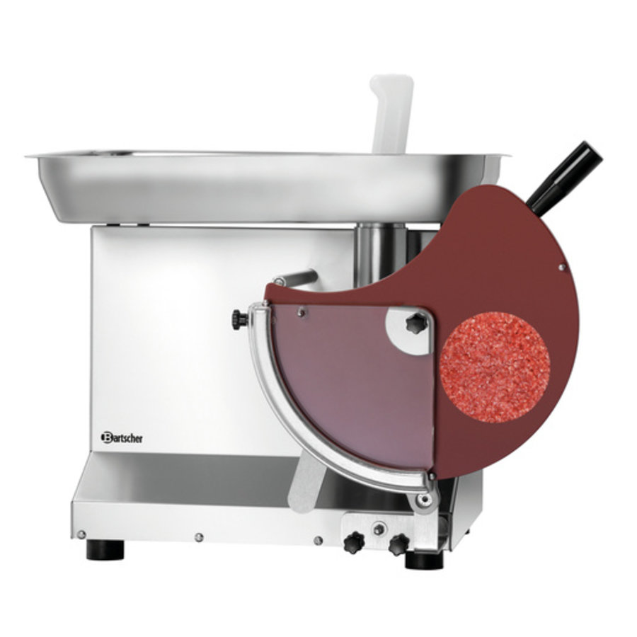 Presse à hamburger | acier inoxydable | Compatible avec le hachoir FW200