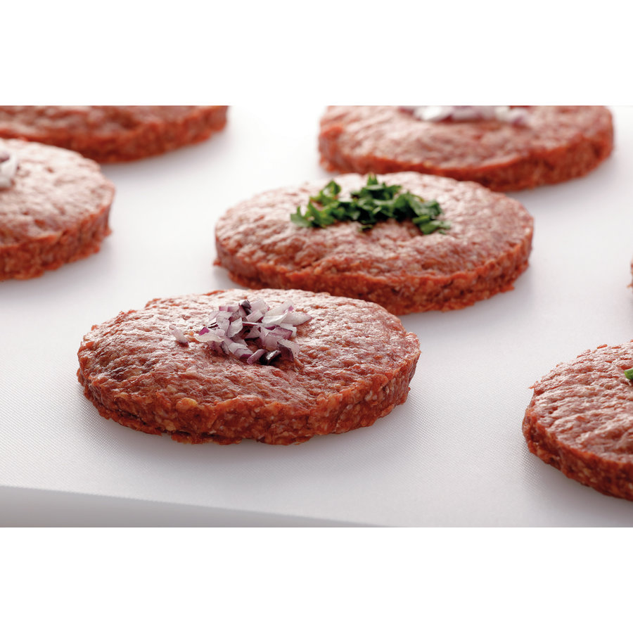Presse à hamburger | acier inoxydable | Compatible avec le hachoir FW200
