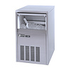 HorecaTraders Ice maker Air cooled | stainless steel | 40KG/24H | 48x58x75cm