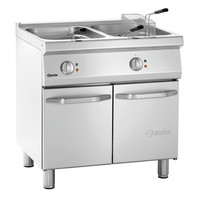 Deep fryer | 2 x 23 L | 30 kW | 80 x 70 x 85 cm