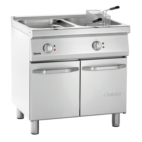  Bartscher Deep fryer | 2 x 23 L | 30 kW | 80 x 70 x 85 cm 