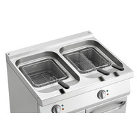 Deep fryer | 2 x 23 L | 30 kW | 80 x 70 x 85 cm