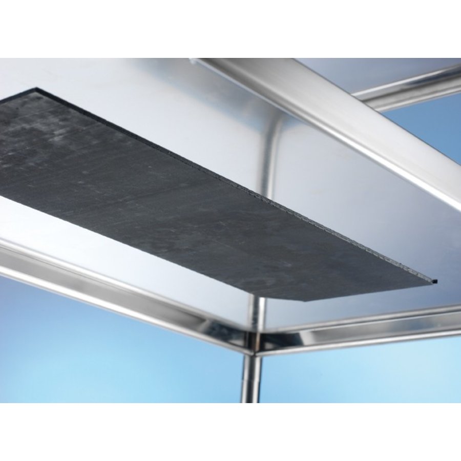 Chariot de service | acier inoxydable | Roues en plastique | 100 x 65 x 95 cm