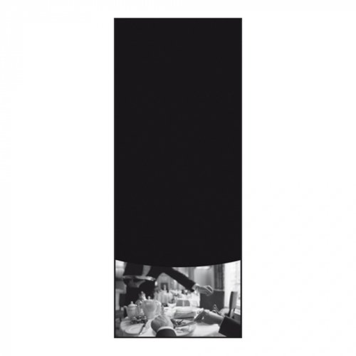  HorecaTraders Kreide-Menütafel | Aufhängehaken | 40 x 100 cm 