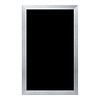 HorecaTraders Chalk Menu Board | Aluminum | 80 x 50 x 0.5 cm