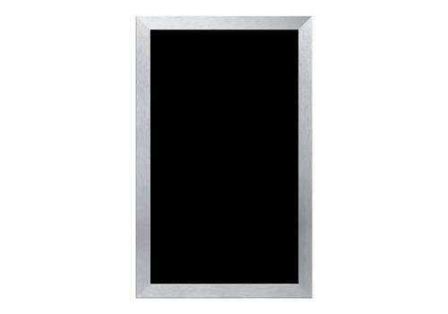  HorecaTraders Tableau de menu à la craie | Aluminium | 80 x 50 x 0,5 cm 