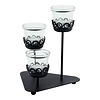 HorecaTraders Candlestick | Powder Coated Steel | Black | 23cm