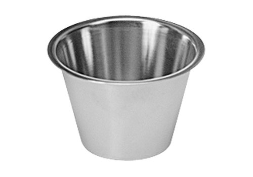  HorecaTraders Mixing bowl | stainless steel | 1L | Ø17 x 8.5 cm 