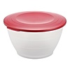 HorecaTraders Mixing bowl | Plastic | 6.5L | Lockable | Ø31.5 x 16.3cm