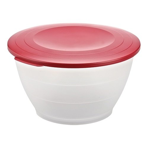  HorecaTraders Mixing bowl | Plastic | 6.5L | Lockable | Ø31.5 x 16.3cm 