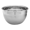 HorecaTraders Mixing bowl | stainless steel | 3L | Height 12cm | Ø24.5 cm