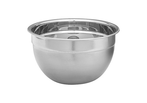  HorecaTraders Rührschüssel | Edelstahl | 3L | Höhe 12cm | Ø24,5 cm 