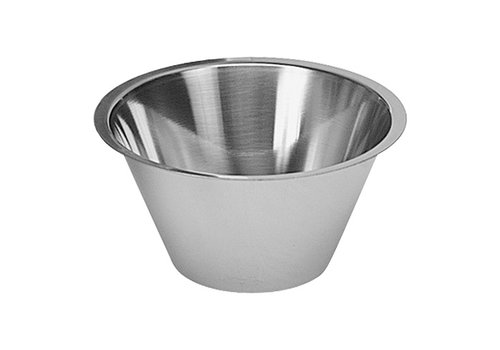  HorecaTraders Mixing bowl | stainless steel | 4L | Height 13.5cm | Ø27 x 13.5 cm 