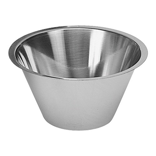 HorecaTraders Mixing bowl | stainless steel | 4L | Height 13.5cm | Ø27 x 13.5 cm 