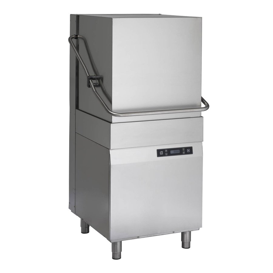 Lave-vaisselle à capot numérique | 12,5 kW | 400 V | 66x79,3x148,5/194,2cm