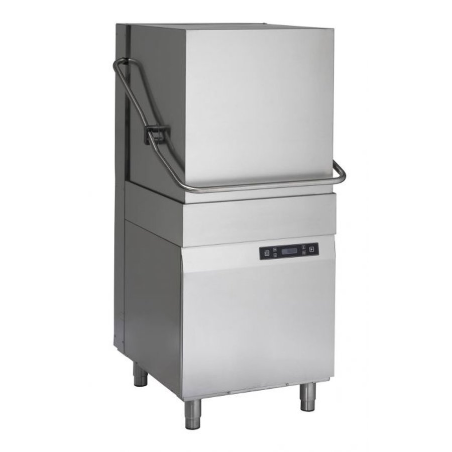 Lave-vaisselle à capot numérique | 14,8 kW | 400 V | 76 x 79,6 x 148,5/194,2 cm
