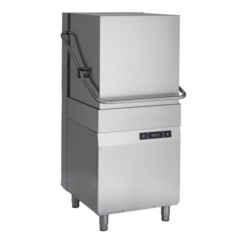  Combisteel Lave-vaisselle à capot numérique | 12,5 kW | 400 V | 76 x 79,3 x 148,5/194,2 cm 