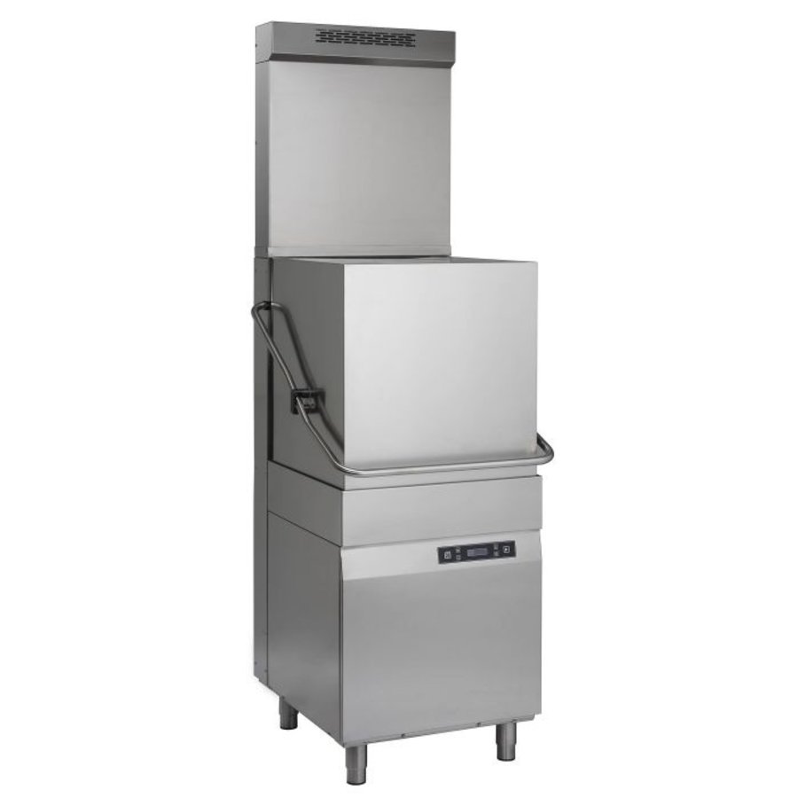 Lave-vaisselle à capot numérique | 9,5 kW | 400 V | 76 x 79,3 x 225,8 cm