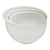 HorecaTraders Mixing bowls | Set of 3 | 1.5/2/3L | Plastic