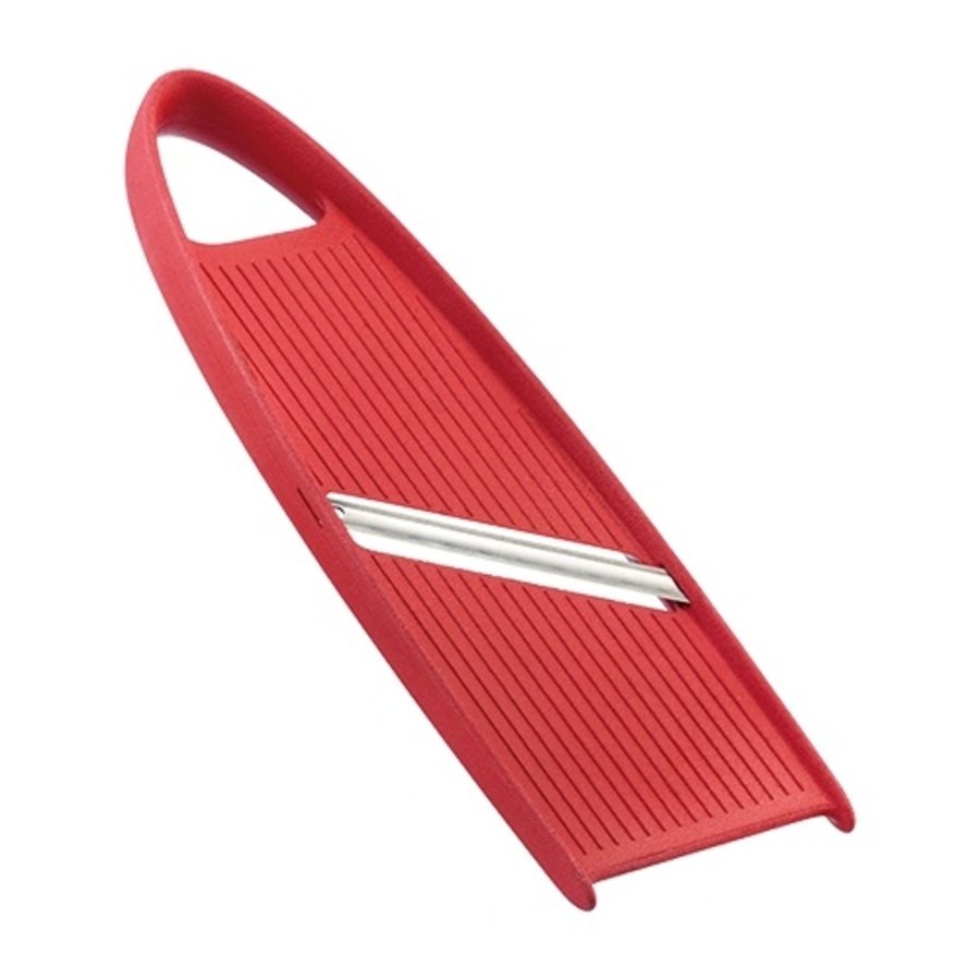 Vegetable cutter | Plastic | stainless steel | Red | 7.4 x 23 x 1.1cm