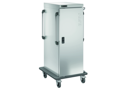  HorecaTraders Banquet trolley | 18 x GN 2/1 | With wheels | 820 x 941 x 1795mm 