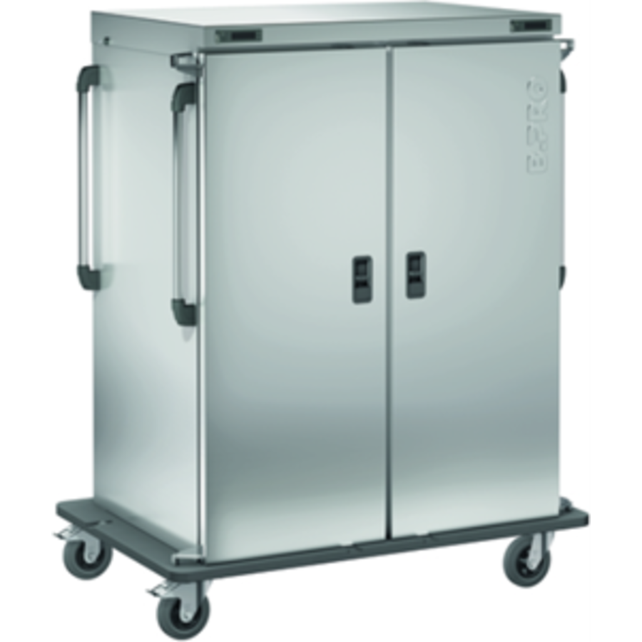 Chariot de banquet | 2 portes | 18 x GN 2/1 | 1436 x 941 x 1795 mm