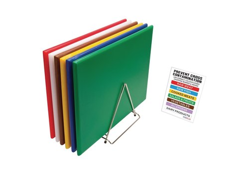  Hygiplas Cutting boards | 6 set | Plastic | 610 x 455 x 25mm 